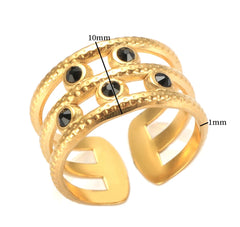 Black-zircon gold